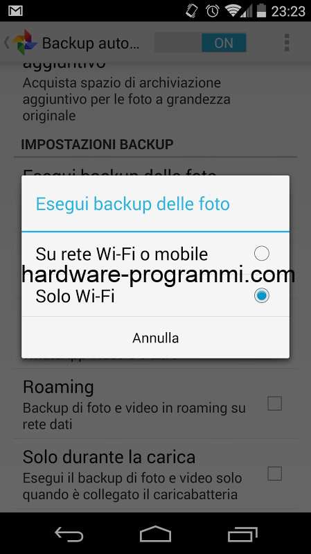 Come Disattivare Backup Automatico Foto Su Google Smartphone Android