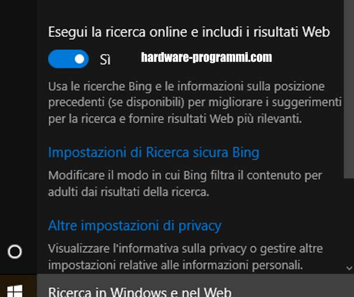 bloccare siti per adulti windows 7