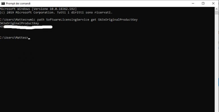 Come Trovare Product Key Di Windows Codice Di Attivazione Licenza