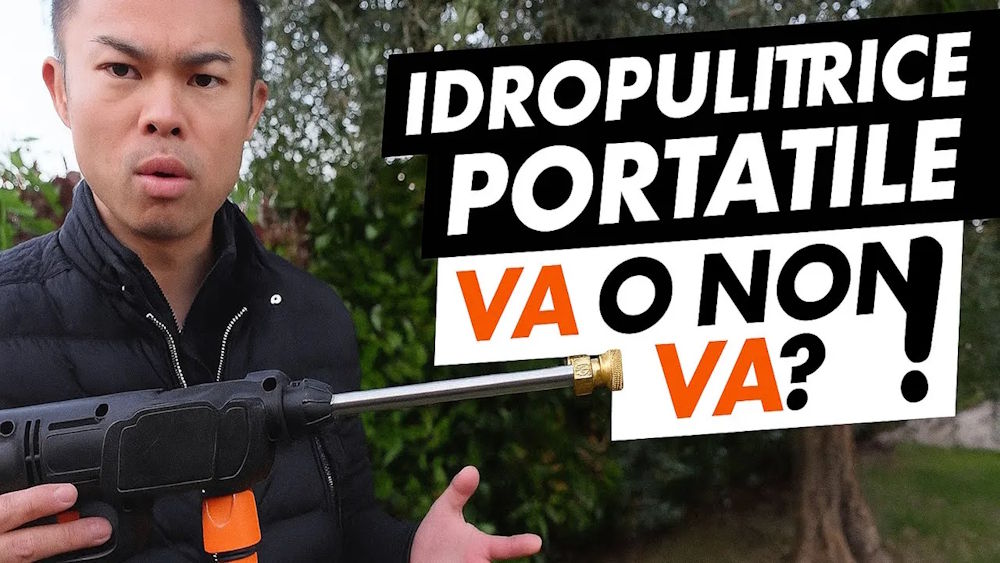 idropulitrice a batteria