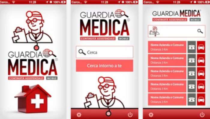 applicazione guardia medica