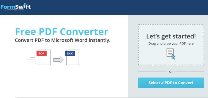 formswift pdf converter