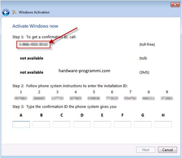 Активация windows по телефону. Word 2013 confirmation ID. Activate a1 торрент.