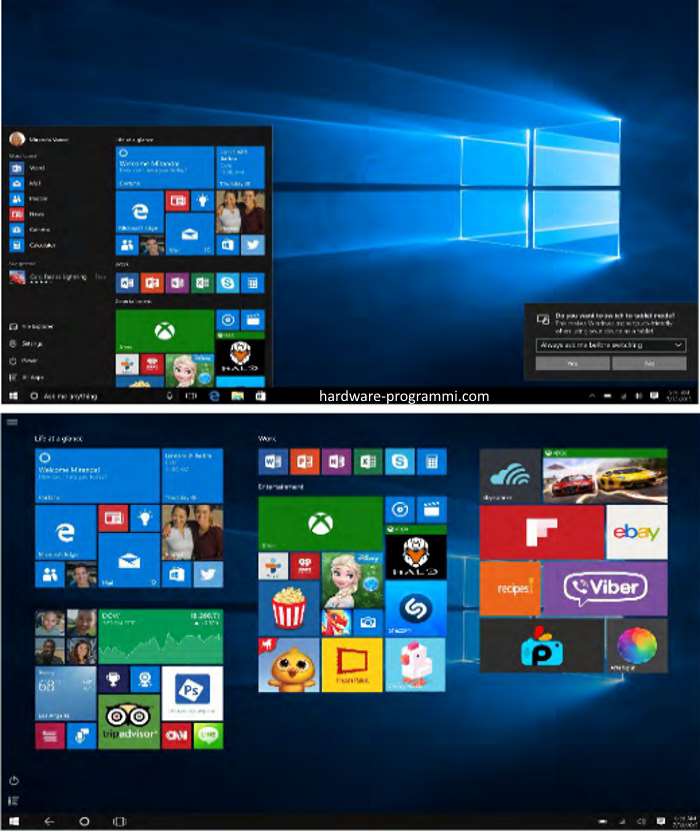 Continuum windows 10