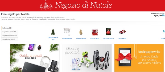 Idee Regalo Natale On Line.Idee Regalo Natale 2018 Offerte Giocattoli Cellulari Pc Accessori Casa Libri