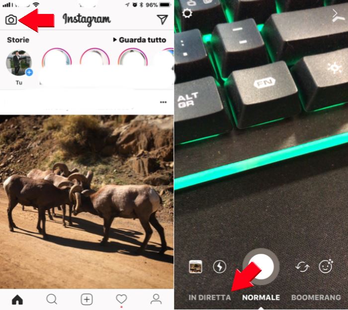 Come Fare Diretta Instagram