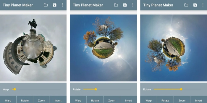 tiny planet app android