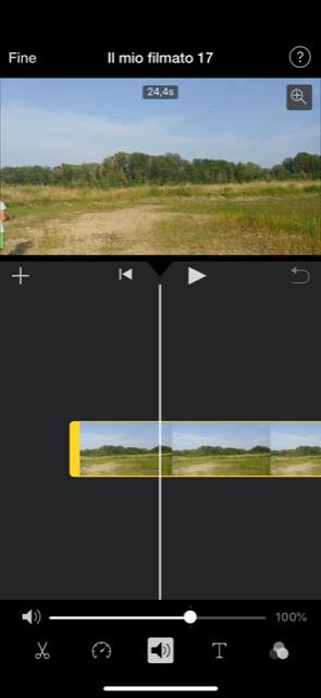 togliere audio video imovie (3)