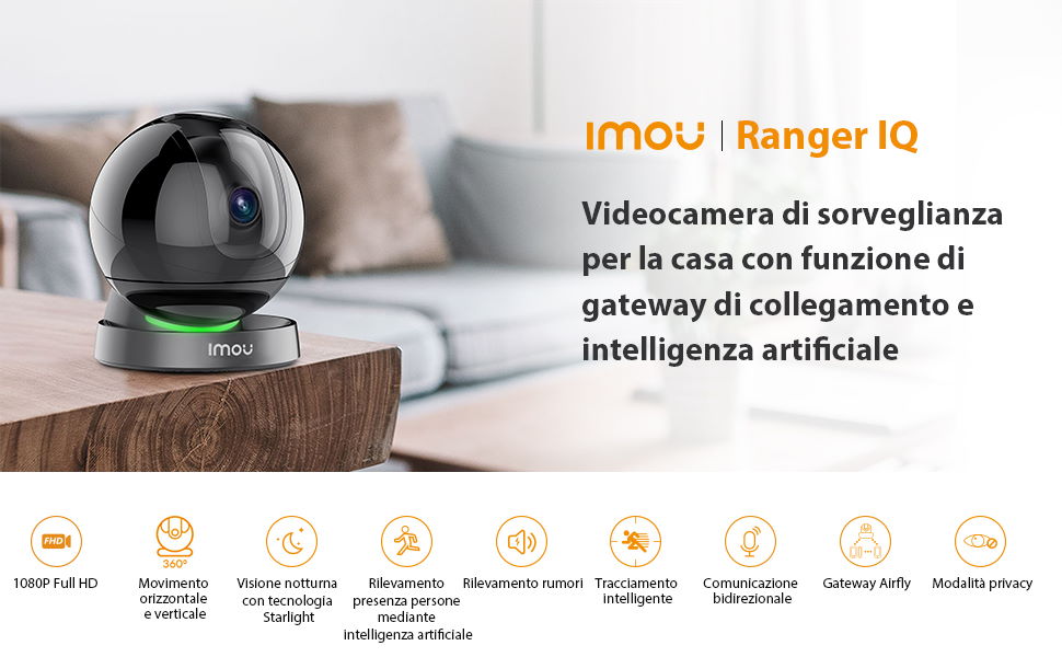 funzioni videocamera di sorveglianza