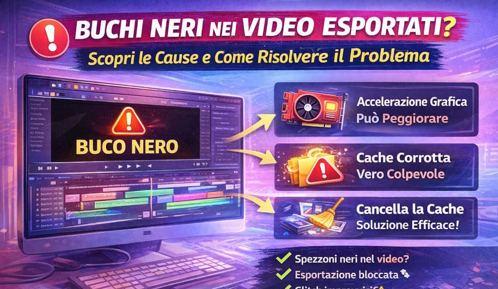 buchi neri video esportati