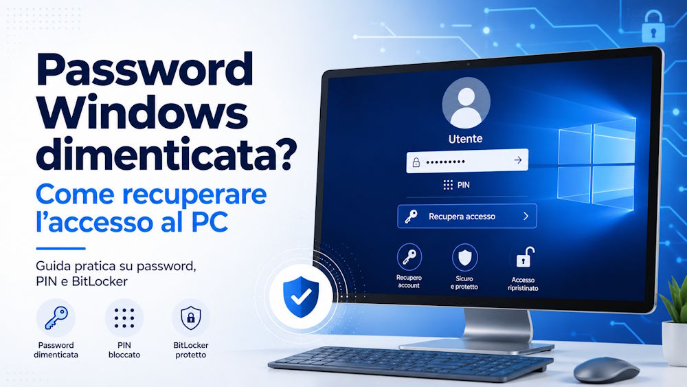 password dimenticata windows